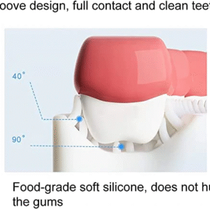 1 PC - 360 Degree U-Shaped Baby Tooth brush Children Child Tooth brush Teeth Brush Silicone Kids Teeth Oral Care Cleaning (random color) - Image 1