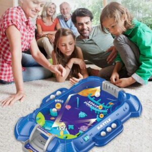 Space Marbles Pinball Table Top Board Game - Image 1