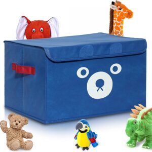 1 Pc Panda Design Folding Storage Bins Quilt Basket Kid Toys Organizer Storage Boxes Cabinet Wardrobe Storage Bags (Random Color/Design) - Image 4
