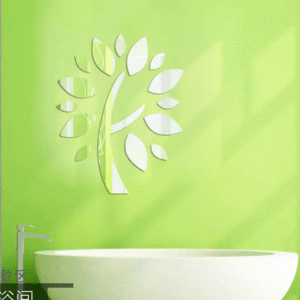 Wall Mirror Frameless Tree Style - Image 2