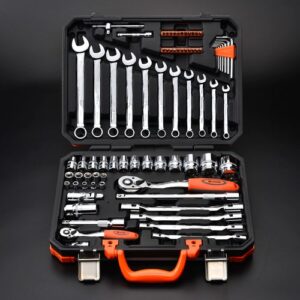 Harden 77pcs 1/2" & 1/4" Dr. Socket Set - Image 5