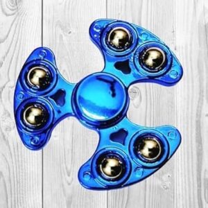 Small Metal Fidget Spinner (for Adults Kids) (random Designs & Colors) - Image 3