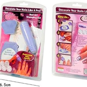 Salon Express Nail Art Stamping Kit - Image 1