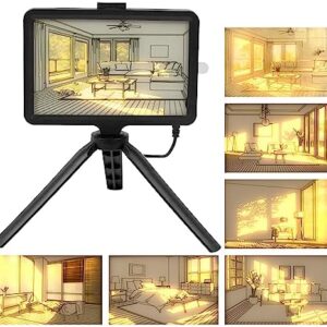 Glowing Art Photo Frame Desktop Decorative Lights, Painting Night Lights, Bedroom Lights | Artwork Table Lamp Gift - Image 3