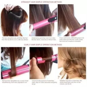 Hair Straightener| 2 in 1...Hair straightener and curler. - Image 3