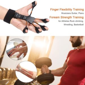 Silicone Gripster Grip Strengthener Finger Stretcher Hand Grip Trainer Gym Fitness Training And Exercise Hand StrengtheneExtension Exercise Device - Image 3
