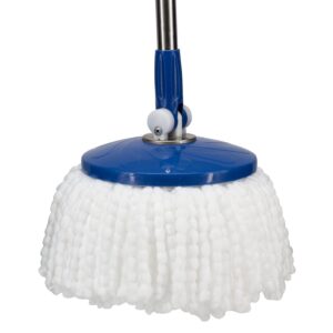(PACK OF 3)Spin Mop Refill - Extra Head, Additional Microfiber Mop Round Shape Mop Heads - Image 1