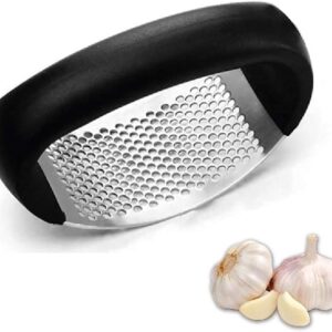 Garlic Press Rocker - Stainless Steel Garlic Press, Versatile Garlic Crusher, Easy to Use and Store Garlic Mincer ? Effortless Cleanup and Dish Safe Garlic Grater(random color) - Image 5