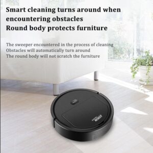 Portable Wireless Smart Mini Sweeping Robot Mopping 3 In1 Rechargeable Cleaning Machine Vacuum Cleaner For Home Office Robot (random colors) - Image 4