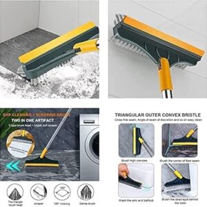 2 in 1 Floor Cleaning Brush Bathroom Tile Windows Floor Cleaning Brush with 120? Rotatable Head - Multipurpose Bathroom Floor Cleaning Brush - Floor Brush Scrubber - Without Box | Floor Cleaning Brush - Image 4