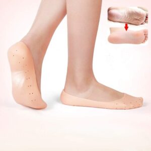Full Heel Pain Anti Crack Silicone Set Anti Crack Full Length Socks ? Pair - Image 5