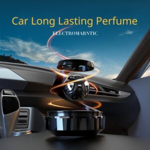 Star Solar Powered Levitating Ball Air Freshener for Car Dashboard, Aesthetic Car Decor | Best Quality?( Random Color ) - Image 3