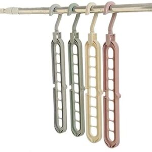 Magic Hanger Multipurpose 9 Hole Space Saving Closet Organizer ? Multicolor - Image 2