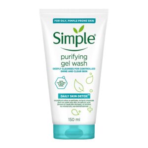 Simple Daily Skin Detox Purifying Gel Facial Wash ? 150ml - Image 3