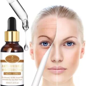 AICHUN BEAUTY Anti-Wrinkle Moisturizing Facial Serum Hyaluronic Acid Argan Oil | Suitable For Any Skin Type | 30ml | 1 fl.oz - Image 2