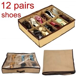Shoe Organizer Closet/Under Bed Storage | Shoe under best quality imported with box - Image 1