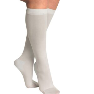 Anti-Embolism Knee High Stockings for Men & Women Light Compression Socks / Medical Orthopedic Support Stockings for Varicose Veins Edema Swelling Soreness Pain & Aches Medium - Image 4