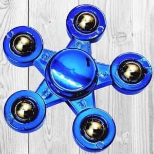 Small Metal Fidget Spinner (for Adults Kids) (random Designs & Colors) - Image 4
