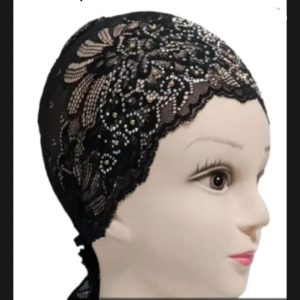 Pack of 06 pcs fency net head cap women hijab inner wear tube scarf