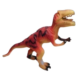 Rubber Dinosaur | Large Size Dinosaur with Music Realistic Educational Dinosaur Toys Set Multicolours - (1 Pc) (Random dinosaurs) - Image 5