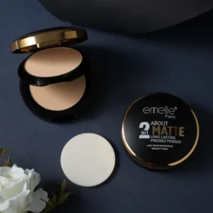 Emelie 2 in 1 Matte Pressed Powder - Image 2