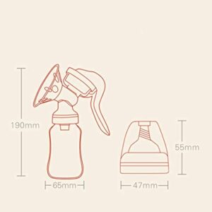 Chest Pump Manual Suction Milk Pump Feeding Chest Pumps Milk Bottle Sucking Postpartum Supplies Accessories - Image 3