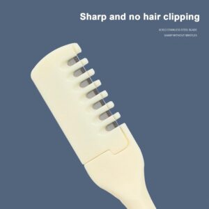 02 Pcs Nose Hair Cutter, 360 Degree Rotating Nose Tweezers - Multi-Functional Nose Hair Trimmer Tool for Travel, Picnic, Dating Portable Ear Pick - Image 4