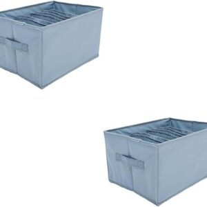 6 grids Jeans Organizer foldable organize  ( Gray) - Image 3