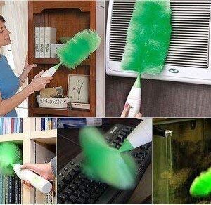 Go duster for dusting Dust Cleaning Brush for Blind , Window Cleaner (Cell Operated) - Image 3