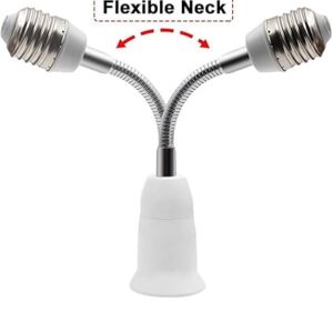 Flexible Light Bulb Holder Adjustable Bulb Socket Extension - Image 2
