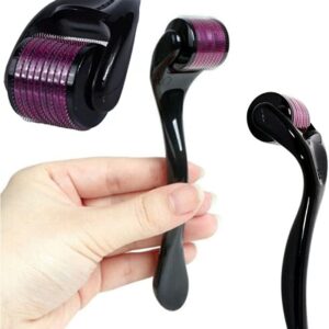 Derma Roller for Skin Care Face & Head Micro Needle Roller for Skin Care Ideal for Men & Women to Keep Your Skin Young and Fresh Perfect for Head and Beard Hair Growth Beauty - Image 4