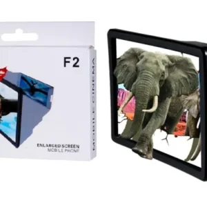 F2 Portable 3D Magnifier Screen Enlarger / Magnifying Glass Zoom Video Screen HD all Mobile Phone random color - Image 1