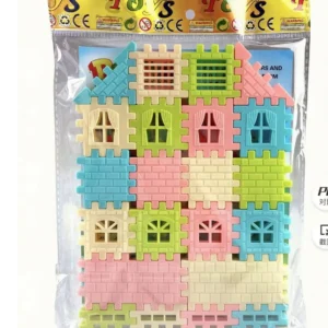 Brick Block Set 44pcs | Best Quality Block Set For Kids | Brick Block Toys For Babies - Image 2