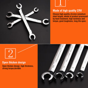 Harden CRV Oil Open-End Spanner - Image 3