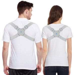 Adjustable Spine Back Support Posture Sensor Belt (random Color) - Image 4