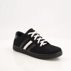 Black Camel Stripes Sneakers ? 555   ( (555) - Sneakers - 39-44) - Image 3