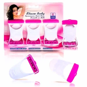 6 Pcs Set  Safit  Women Razor Disposable Body Shaving Razor - Image 4