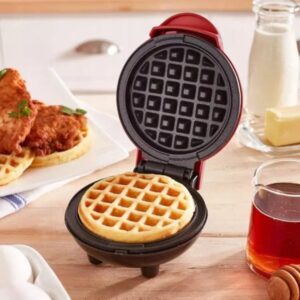 Waffle Maker Breakfast Machine ? Non Stick Easy Clean Compact Electric Appliance For Quick And Delicious Homemade Waffles - Image 3