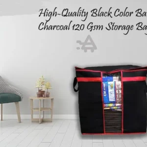 LARGE Storage Bag organizers | Clothes Blanket Large Folding Boxes Storage Box | Foldable Containers Clothing Bedding Double Zipper - Image 1