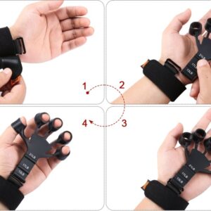 Silicone Gripster Grip Strengthener Finger Stretcher Hand Grip Trainer Gym Fitness Training And Exercise Hand StrengtheneExtension Exercise Device - Image 5