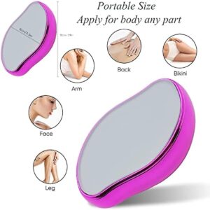 Magic Crystal Hair Remover Bleame Crystal Hair Eraser ? Painless Exfoliation Hair Removal Tool For Arms Legs Back (random color) - Image 4