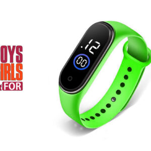 Digital Wrist Band Fashion Rubber LED Cell Operated Sports Unisex Watch Waterproof Men's Watch Women (without box) - Image 5