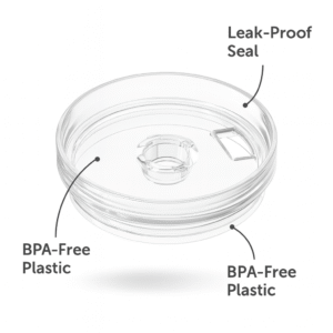 Premium Transparent Tumbler Lid ? Spill-Proof, Durable, and Crystal Clear - Image 3