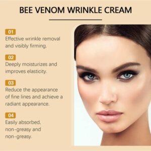 Bee Venom Botox Face Cream ? Whitening, Anti-Aging & Deep Moisturizing Skincare for Bright, Smooth & Hydrated Skin - Image 5