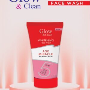 Glow and Clean Age Miracle Face Wash ? Instant Brightening and Anti-Aging Cleanser for Radiant Skin, 120ML Deep Cleansing Formula with Visible Results - Image 2