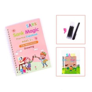 Sank Magic book Practice [Pack of 4] | Tracing Handwriting First Preschool Baby Learning Books for Kids - Image 5