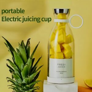 Mini Portable Blender Electric Fruit Juicer Mixers 420 Ml (random Color) - Image 5
