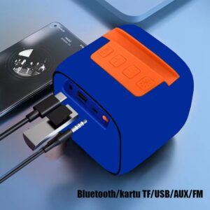 X-911 Wireless Portable Rechargeable Mini Blutooth Speaker With LED Lights And Best For Indoor, Outdoors (Random Color) - Image 5