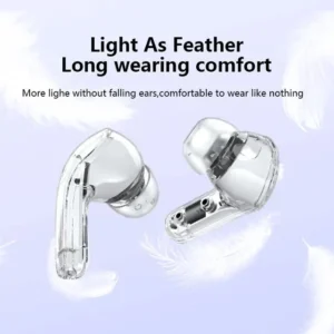 Air 39 Earbuds - Air 39 Transparent Earbuds - Air 39 Original Earbuds - High Quality Sound - Bluetooth 5.3 - Accurate right Left - Super Bass - Super Sound - HD Calling - ENC technology (Random Color) - Image 3