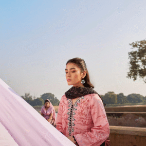 Cross Stitch LEAFY TERRAIN 3PC (Original Brand) Tag Price: 5250 - Image 5